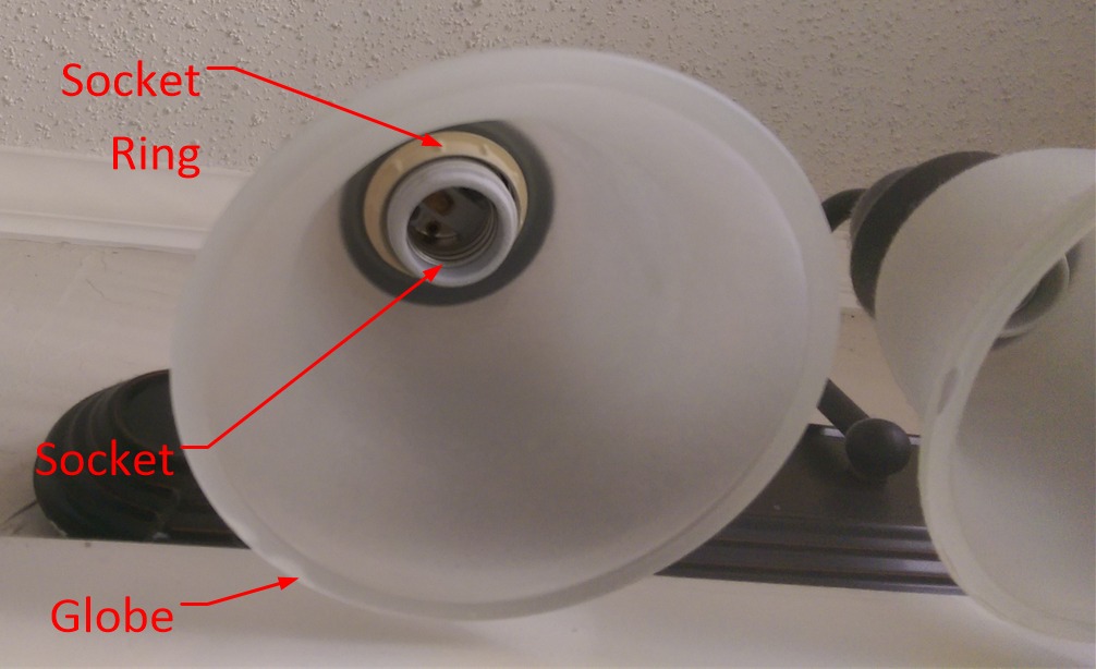 Bathroom Light Fixture Replacement Parts – Everything Bathroom