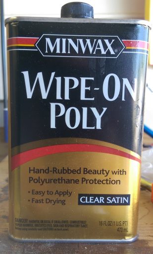 Minwax Wipe-On Poly Clear Satin (Oil Based)