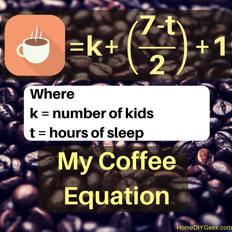 My Coffee Intake Formula