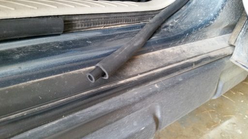 Car Door Weatherstripping Damage