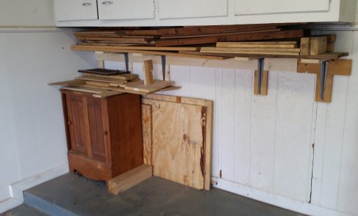 Garage Shelf Finished Loaded